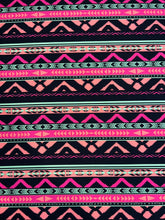 Load image into Gallery viewer, Neon Pink Lime Aztec Wild Rag