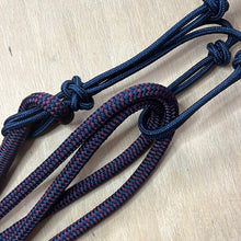 Load image into Gallery viewer, Stiff 1/4" Rope Halter with 10' Lead Rope