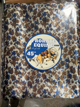 Load image into Gallery viewer, Brown Blue Tiny Floral Wild Rag