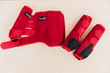 Load image into Gallery viewer, Solid Red Ultimate Sports Medicine Boots