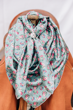 Load image into Gallery viewer, Sage Bouquet Floral Wild Rag