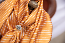 Load image into Gallery viewer, Gold Squiggle Wild Rag