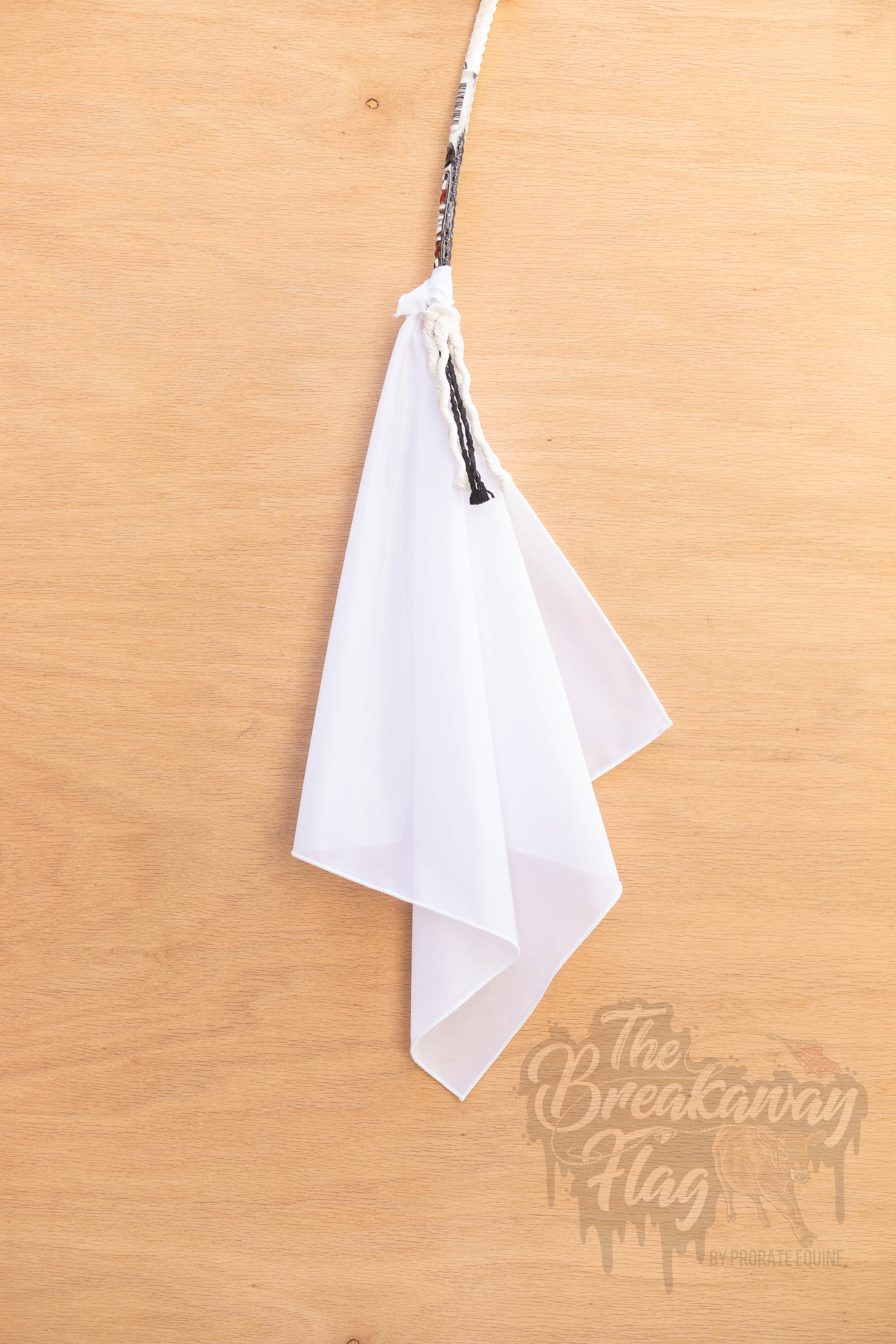 White Breakaway Flag (JuniorHigh/HighSchool/College/Open/Pro) ProRate