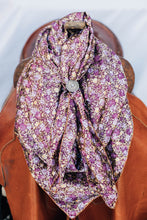 Load image into Gallery viewer, Purple Floral Wild Rag