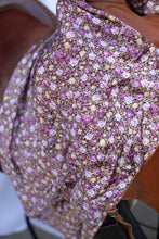 Load image into Gallery viewer, Purple Floral Wild Rag