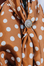 Load image into Gallery viewer, Latte Penny Polka Dot Wild Rag