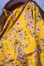 Load image into Gallery viewer, Gold Red Aztec Wild Rag