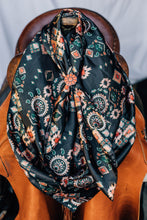 Load image into Gallery viewer, Black Red Aztec Wild Rag