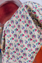 Load image into Gallery viewer, Tan Pink Floral Bouquet Wild Rag
