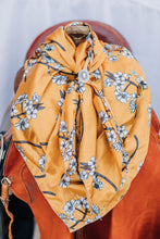 Load image into Gallery viewer, Mustard Blossom Floral Wild Rag