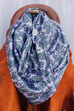 Load image into Gallery viewer, Purple Paisley Wild Rag