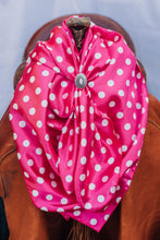 Load image into Gallery viewer, Rose Pink Penny Polka Dot Wild Rag