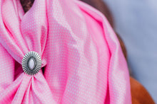Load image into Gallery viewer, Pink Tiny Polka Dot Wild Rag