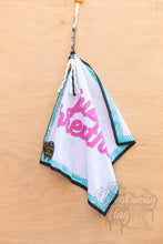 Load image into Gallery viewer, Turquoise Just Breathe Breakaway Flag (College/Open/Pro)