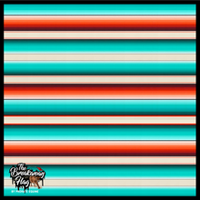 Load image into Gallery viewer, Turquoise Serape Breakaway Flag (College/Open/Pro)