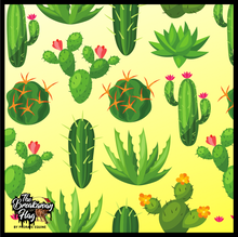 Load image into Gallery viewer, DISCONTINUE Yellow Cactus Breakaway Flag (College/Open/Pro)