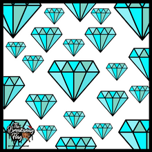 Load image into Gallery viewer, Blue Diamonds Breakaway Flag (College/Open/Pro)