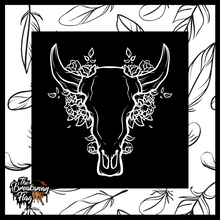 Load image into Gallery viewer, Black Friday Black Steer Breakaway Flag (College/Open/Pro)