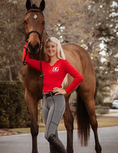 Load image into Gallery viewer, Ladies Riding Tight Trews D' Sport Knee Patch