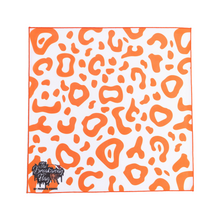Load image into Gallery viewer, Black Friday Orange Cheetah Breakaway Flag (College/Open/Pro)