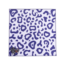Load image into Gallery viewer, Navy Lavendar Cheetah Breakaway Flag (College/Open/Pro)