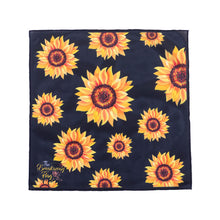 Load image into Gallery viewer, Black Friday Black Sunflower Breakaway Flag (College/Open/Pro)
