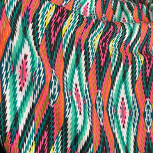 Load image into Gallery viewer, Turquoise Pink Neon Aztec Wild Rag
