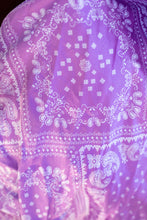 Load image into Gallery viewer, Purple Square Paisley Wild Rag