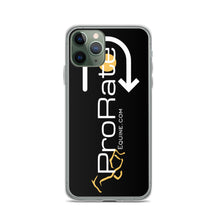 Load image into Gallery viewer, ProRate Equine Black iPhone Case