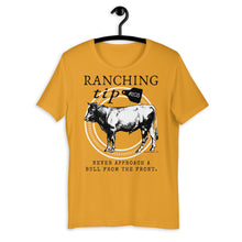 Load image into Gallery viewer, Ranching Tip Never Approach a Bull Western Graphic T-Shirt