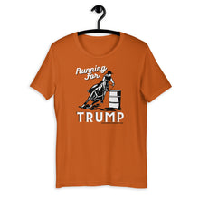 Load image into Gallery viewer, Running For Trump Western Graphic T-Shirt