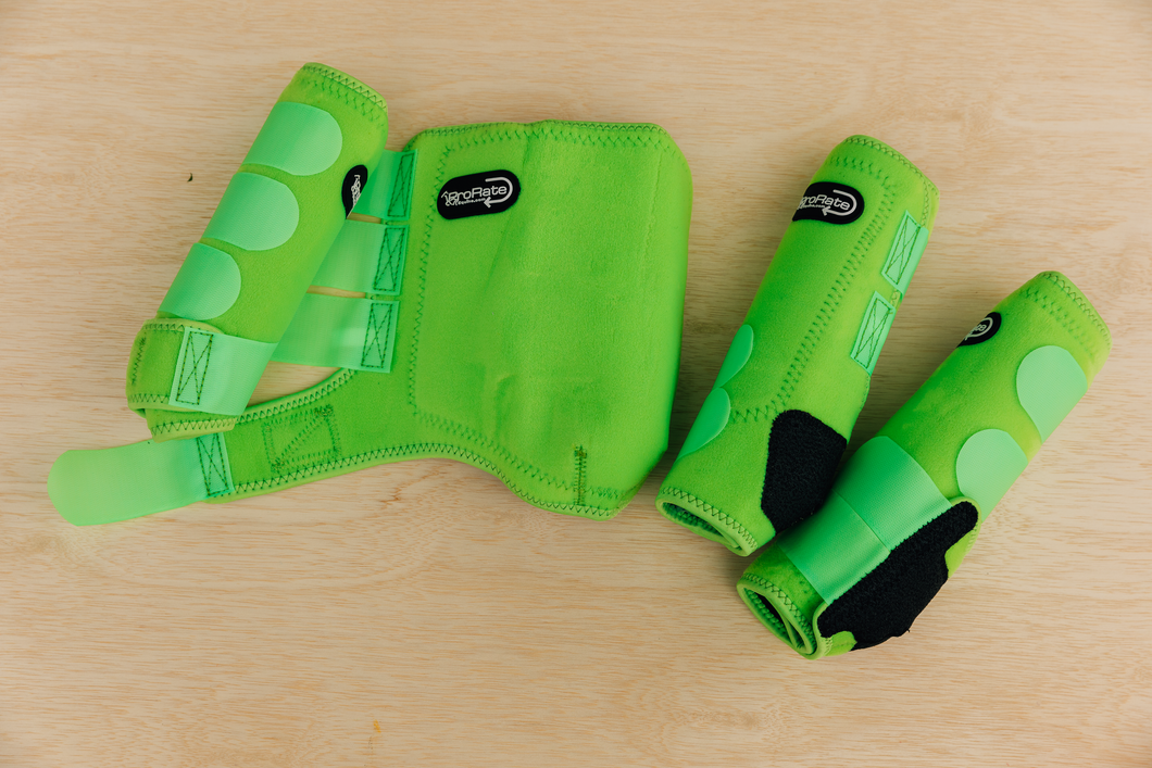 Solid Lime Green Ultimate Sports Medicine Boots