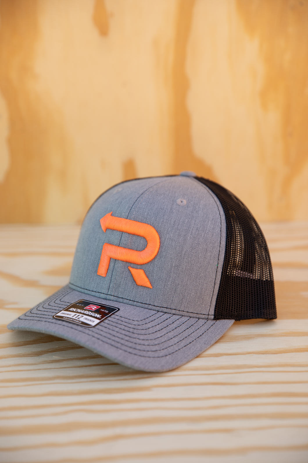 Heather Grey Orange PR Hat