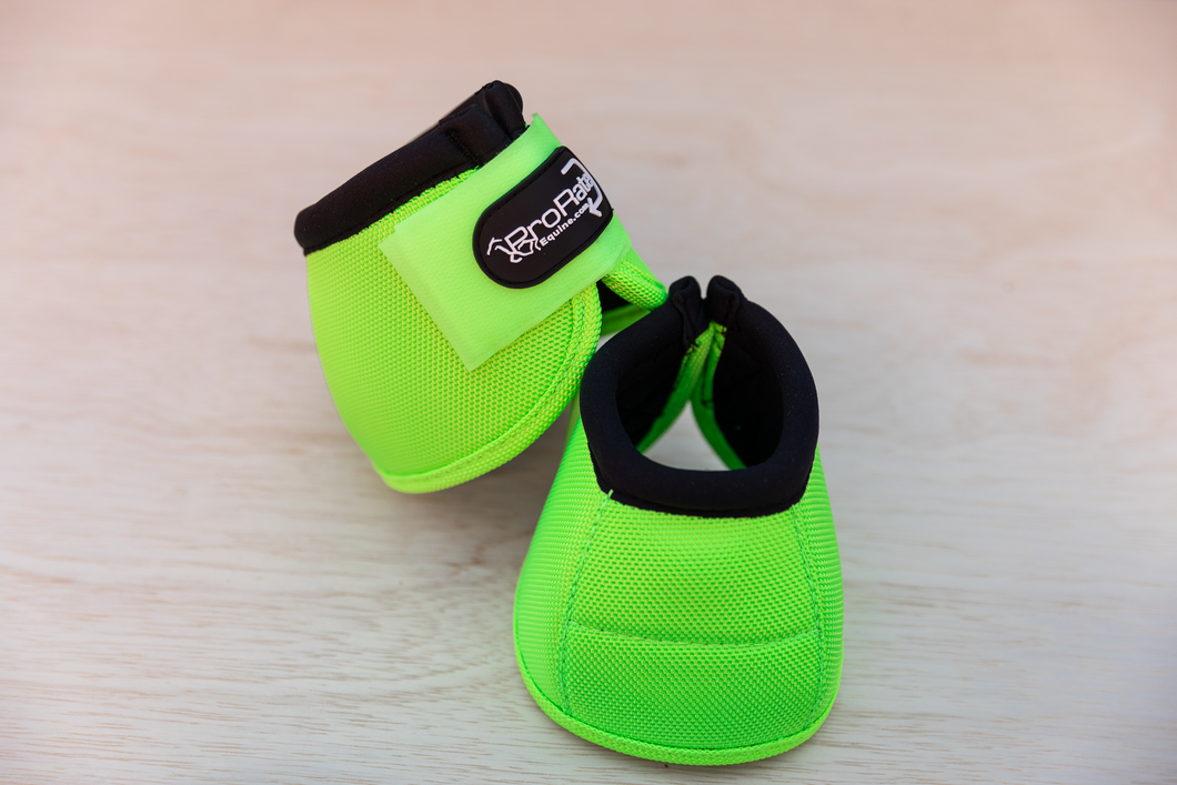 Lime Green Bell Boots