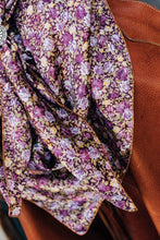 Load image into Gallery viewer, Purple Floral Wild Rag

