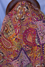 Load image into Gallery viewer, Chiffon Purple Pink Paisley Wild Rag
