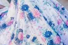 Load image into Gallery viewer, Mint Blue Floral Wild Rag
