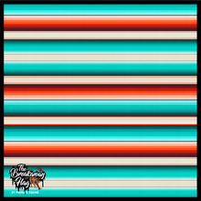 Load image into Gallery viewer, Turquoise Serape Breakaway Flag (College/Open/Pro)
