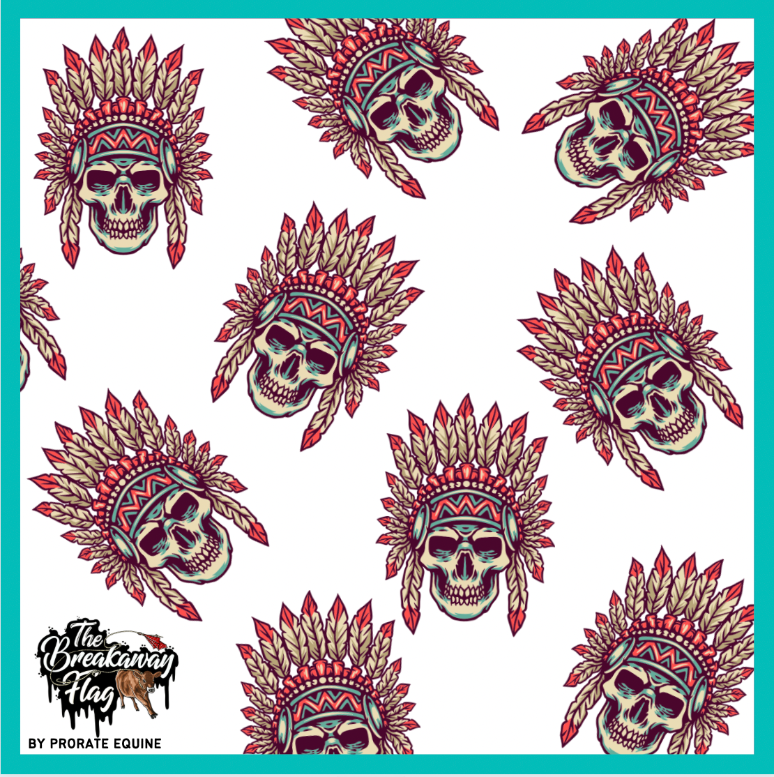 Indian Headdresses Breakaway Flag (College/Open/Pro) – ProRate Equine