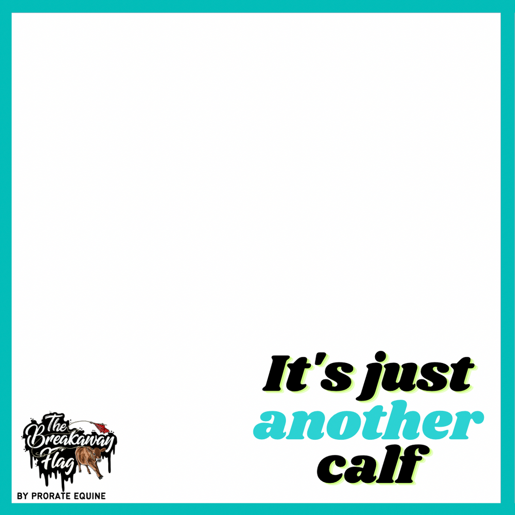 It’s Just Another Calf Breakaway Flag (College/Open/Pro)