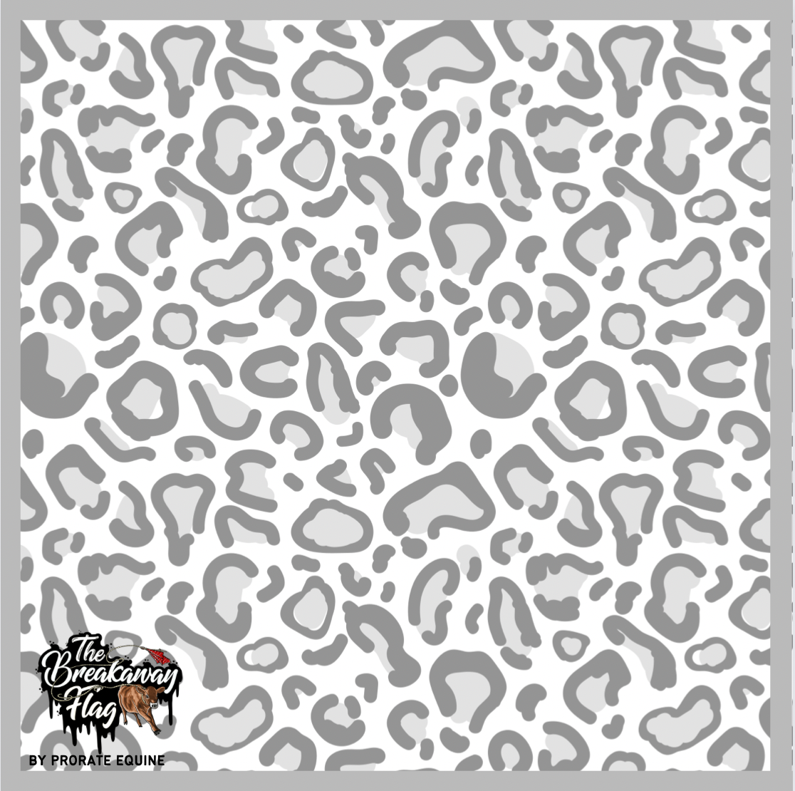 Snow Leopard Breakaway Flag (College/Open/Pro) – ProRate Equine