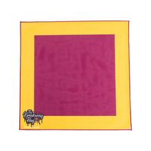 Load image into Gallery viewer, Burgundy Gold Square Breakaway Flag (College/Open/Pro)
