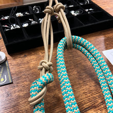 Load image into Gallery viewer, Stiff 1/4&quot; Rope Halter with 10&#39; Lead Rope
