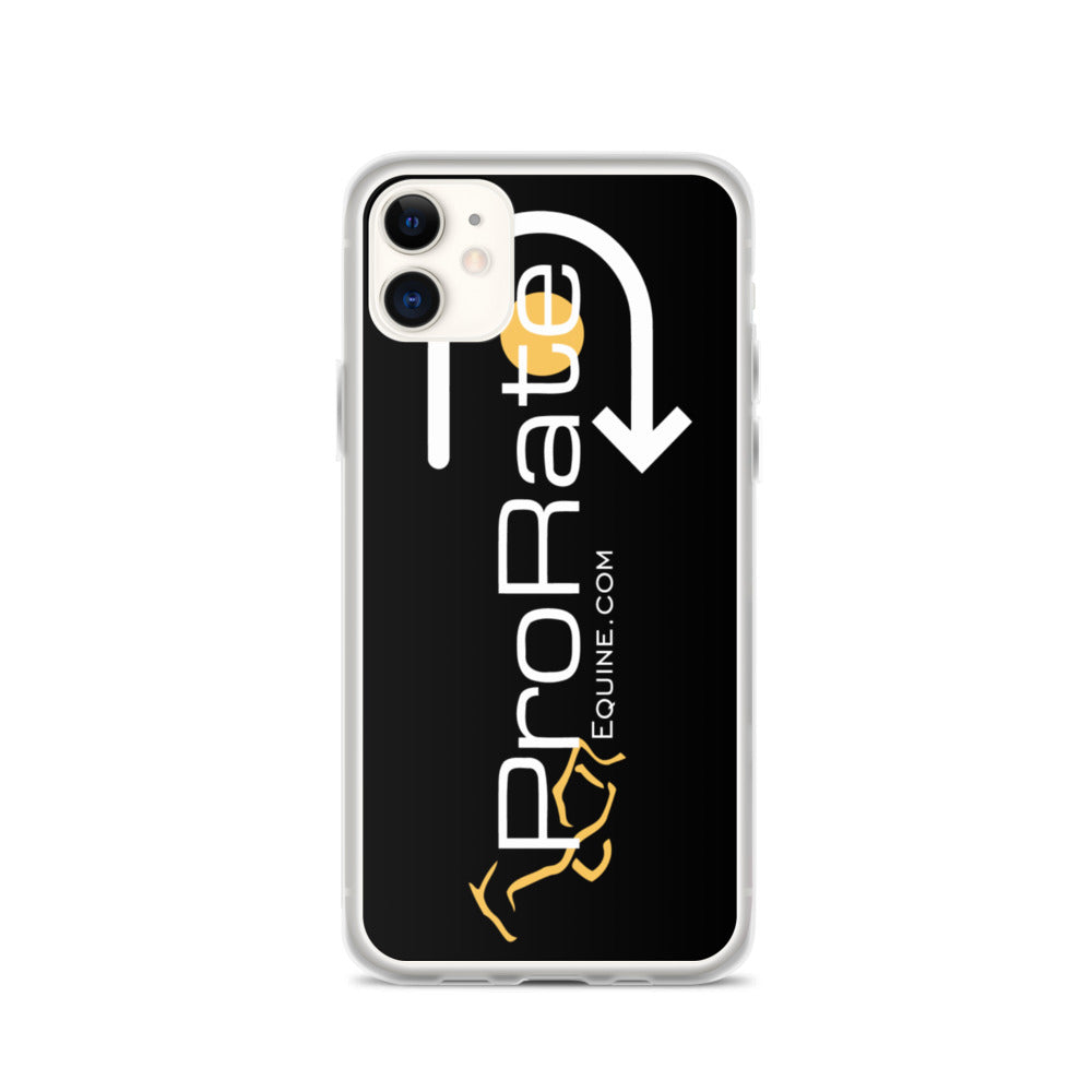 ProRate Equine Black iPhone Case iPhone 11