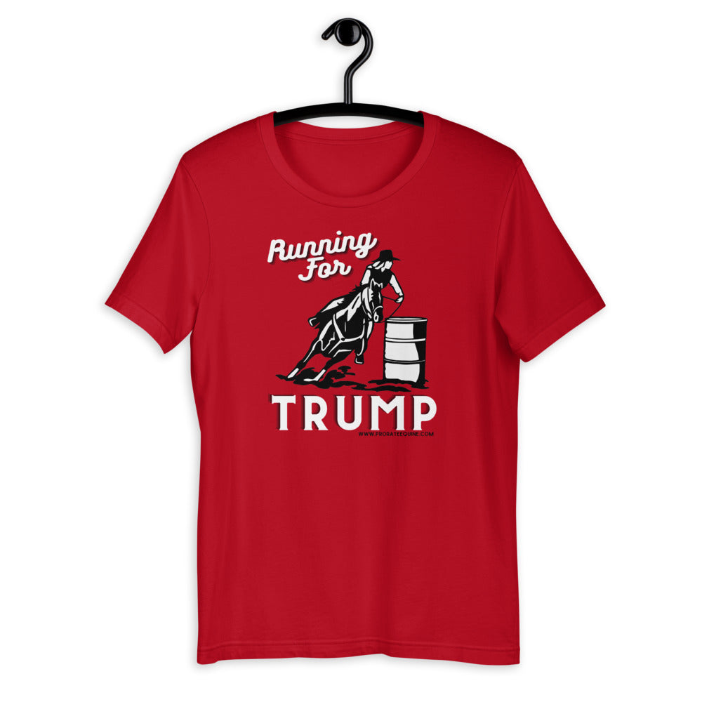 Running For Trump Western Graphic T-Shirt